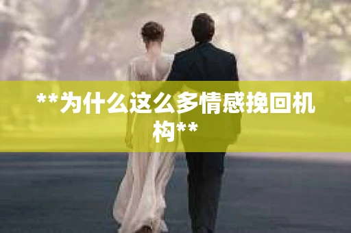 **为什么这么多情感挽回机构**