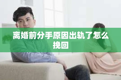 离婚前分手原因出轨了怎么挽回
