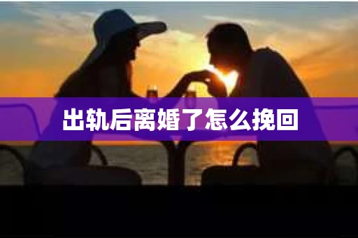 出轨后离婚了怎么挽回