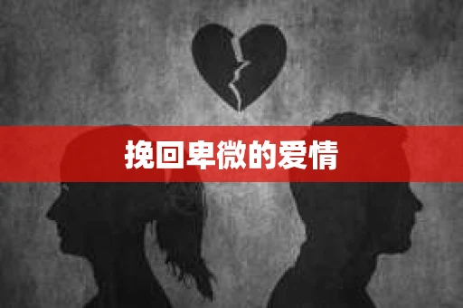 挽回卑微的爱情