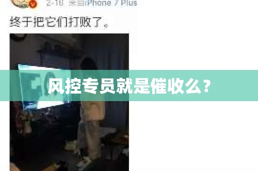 风控专员就是催收么？