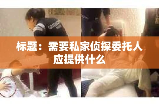 标题：需要私家侦探委托人应提供什么