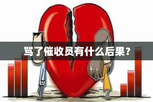 骂了催收员有什么后果？