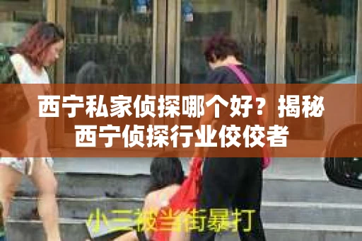 西宁私家侦探哪个好？揭秘西宁侦探行业佼佼者
