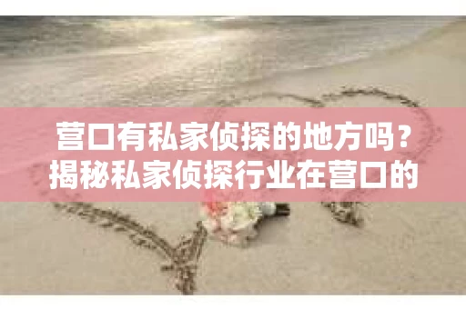 营口有私家侦探的地方吗？揭秘私家侦探行业在营口的发展与现状